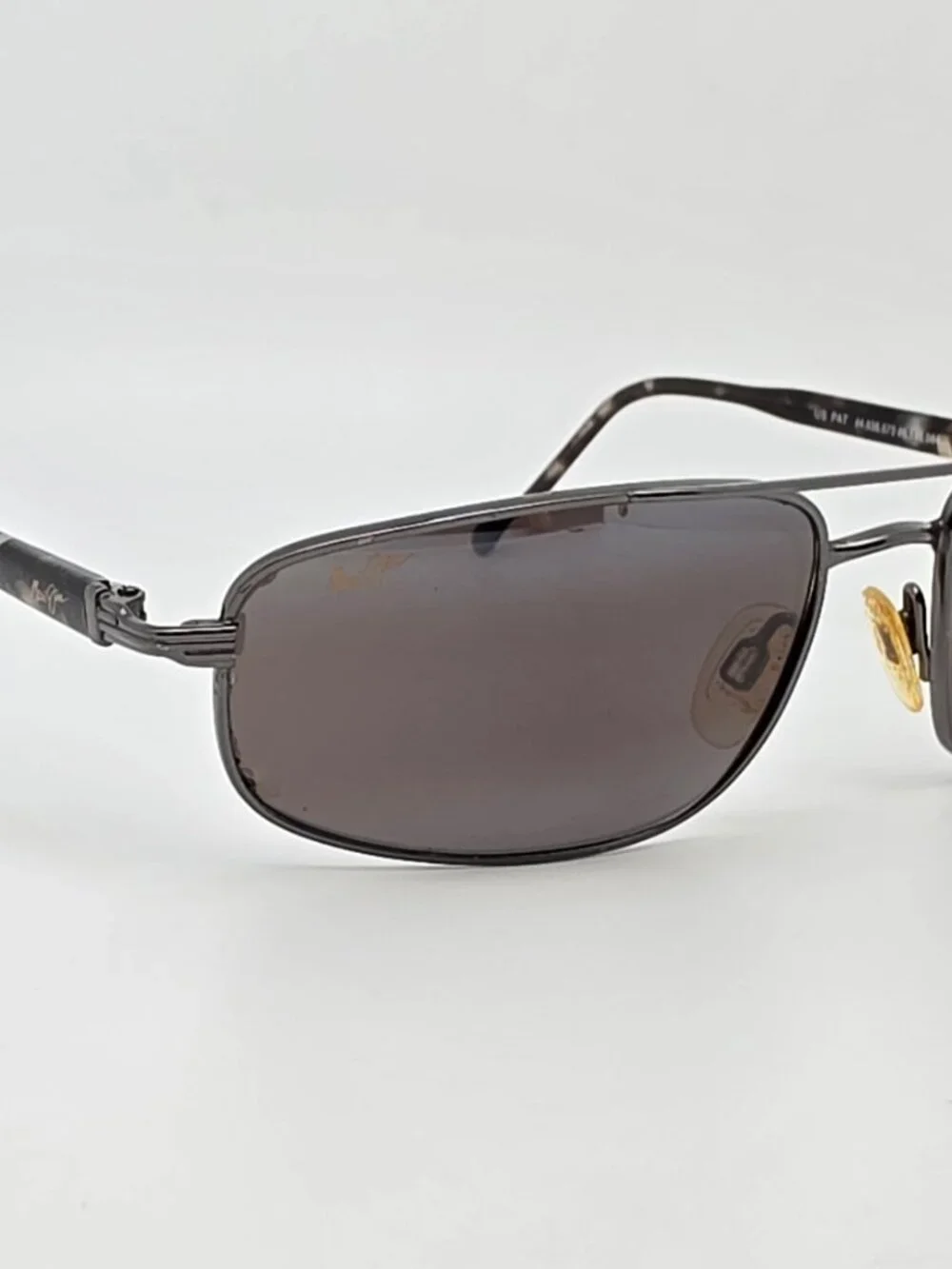 Maui Jim MJ-162-02 Kahuna Gunmetal Frame Polarized Neutral Grey Lens Sunglasses